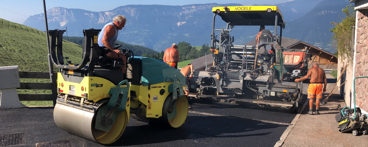 Varesco Asphaltarbeiten und Straßenbau Südtirol