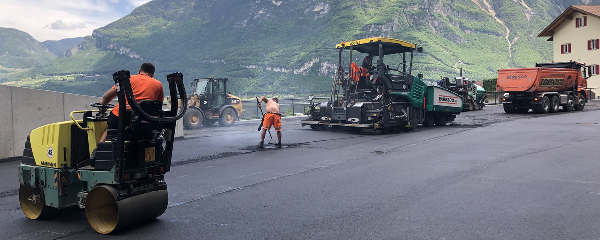 Varesco Asphaltarbeiten und Straßenbau Südtirol