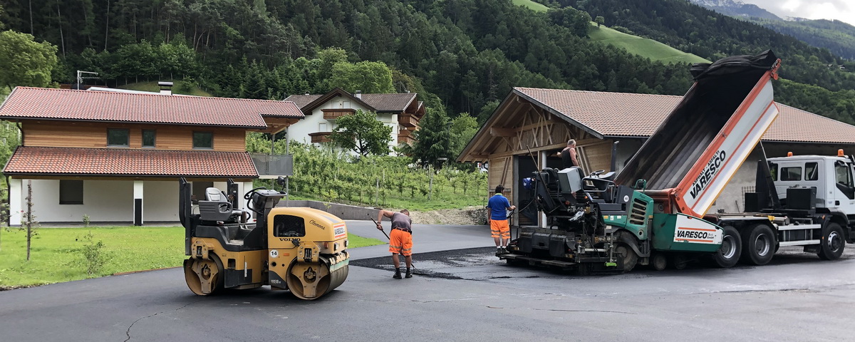 Varesco Asfalti e costruzioni stradali Alto Adige